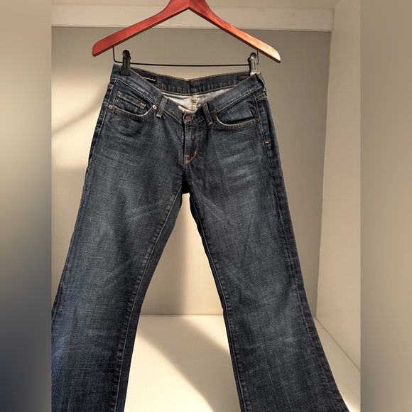 Vintage Citizens of Humanity Kelly #001 Low Waist Bootcut Stretch Jeans Size 28 - Picture 2 of 5